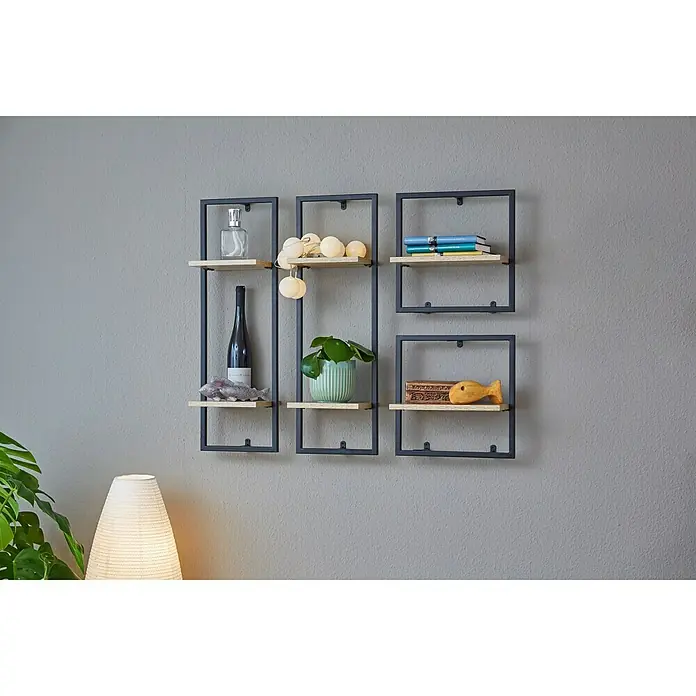 Phönix Zidni regal Soho - D x Š x V: 20 x 35 x 35 cm, Broj polica: 1 Kom. - Živopisni prikaz