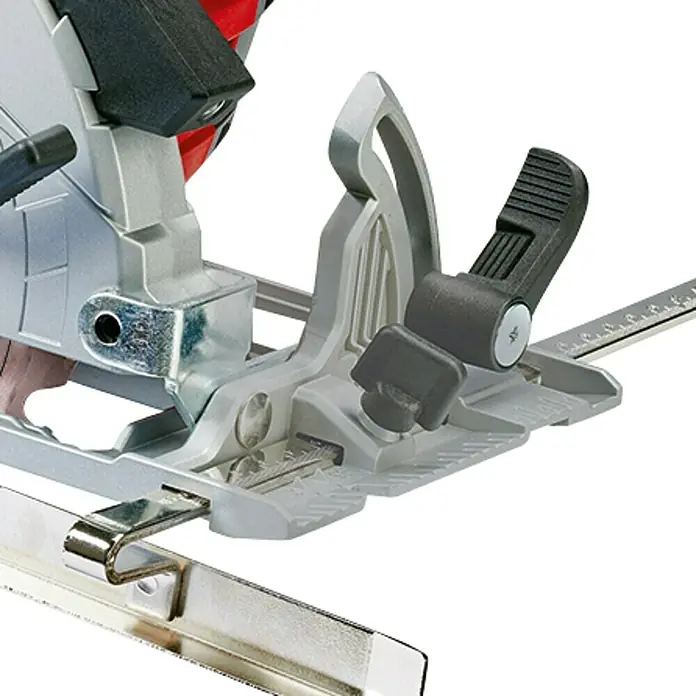 Einhell Power X-Change Akku-Handkreissäge TE-CS 18/150 Li Solo - 18 V, Ohne Akku, Leerlaufdrehzahl: 4.200 U/min - Detailaufnahme