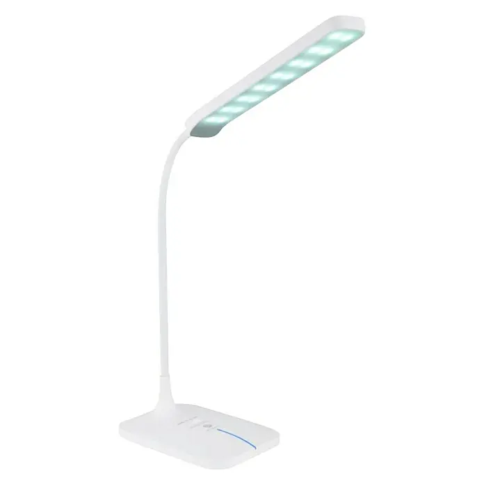 Globo Stolna LED svjetiljka - 9 W, D x Š x V: 58,7 x 20 x 107 cm, Crne boje, Srebrne boje, Hladna bijela - Dijagonalni pogled