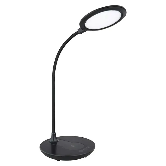 Globo Stolna LED svjetiljka - 6 W, D x Š x V: 33 x 17 x 54 cm, Crne boje, Topla bijela - Dijagonalni pogled
