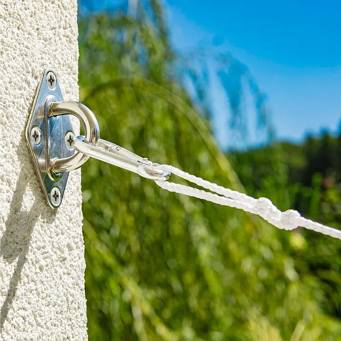 Windhager Uže za pričvršćivanje - 20 m, Bijele boje - Detaljan prikaz