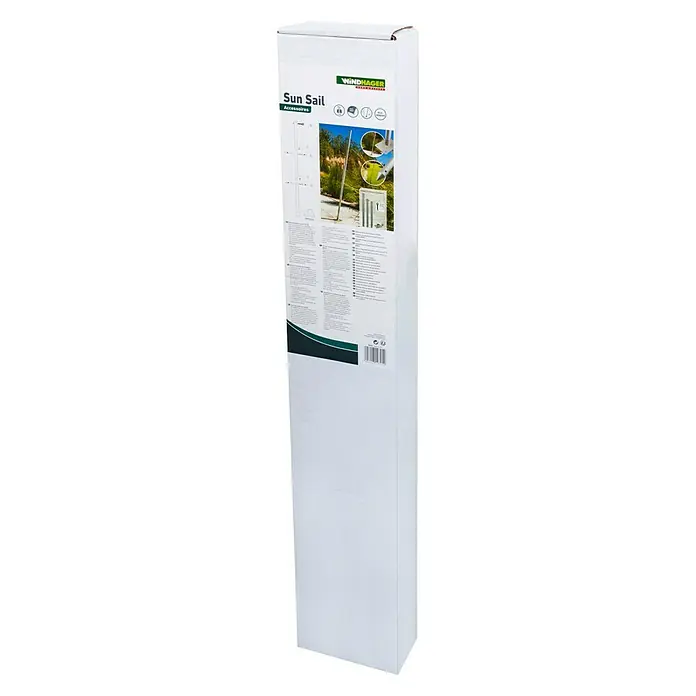 Windhager Stup za zaštitu od sunca Basic - Visina: 240 cm - Dijagonalni pogled