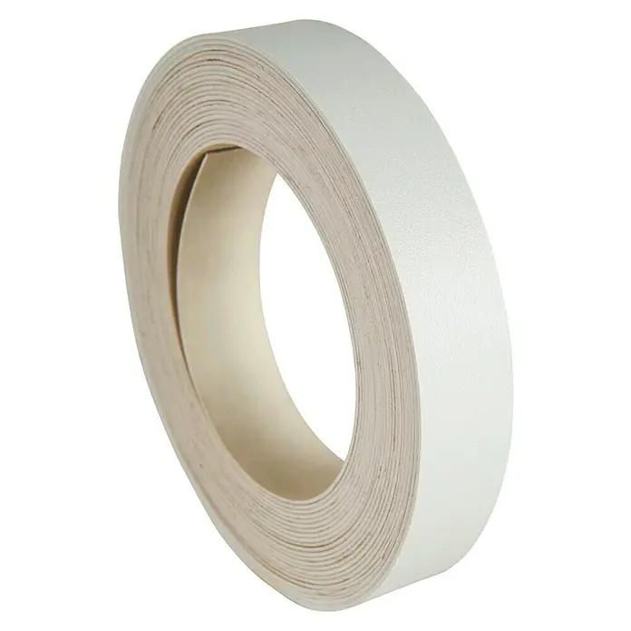 Finsa Canto de PVC - Blanco, 1 m x 28 mm - Vista angular