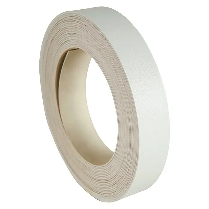 Finsa Canto de PVC - Blanco, 5 m x 28 mm - Vista angular