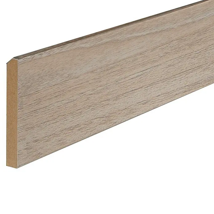 Finsa Zócalo Friso WP Roble Palo - 2,2 m x 11 mm x 80 mm - Primer plano
