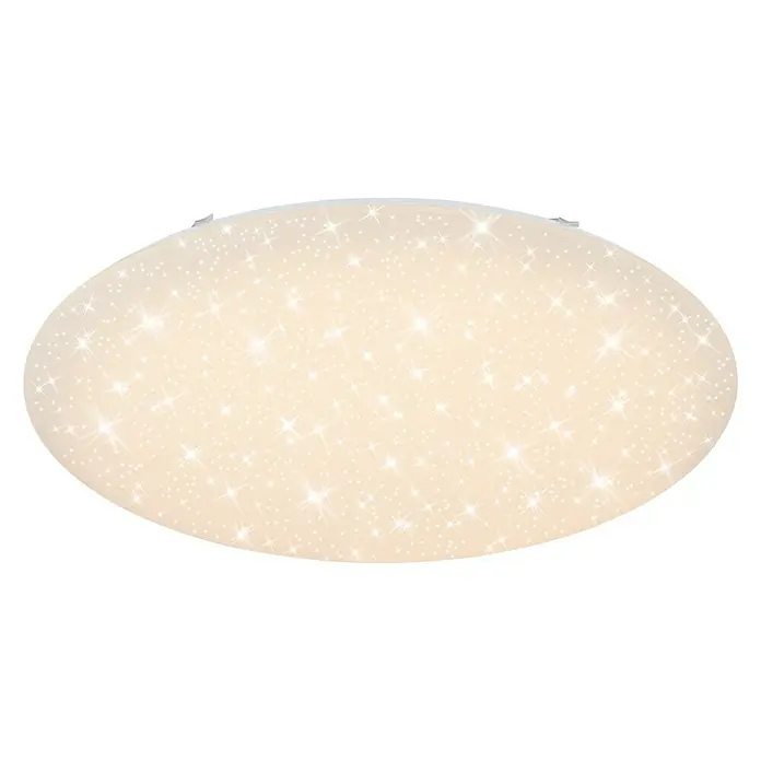 Brilo Plafón LED redondo Verb - 80 W, Ø x Al: 100 x 17,1 cm, Blanco, Blanco neutro - Vista ascendente