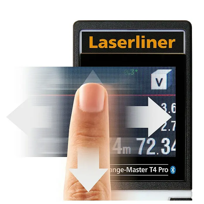 Laserliner Laserentfernungsmesser LaserRange Master T4 - Messbereich: 0,2 - 40 m - Anwendungsbeispiel