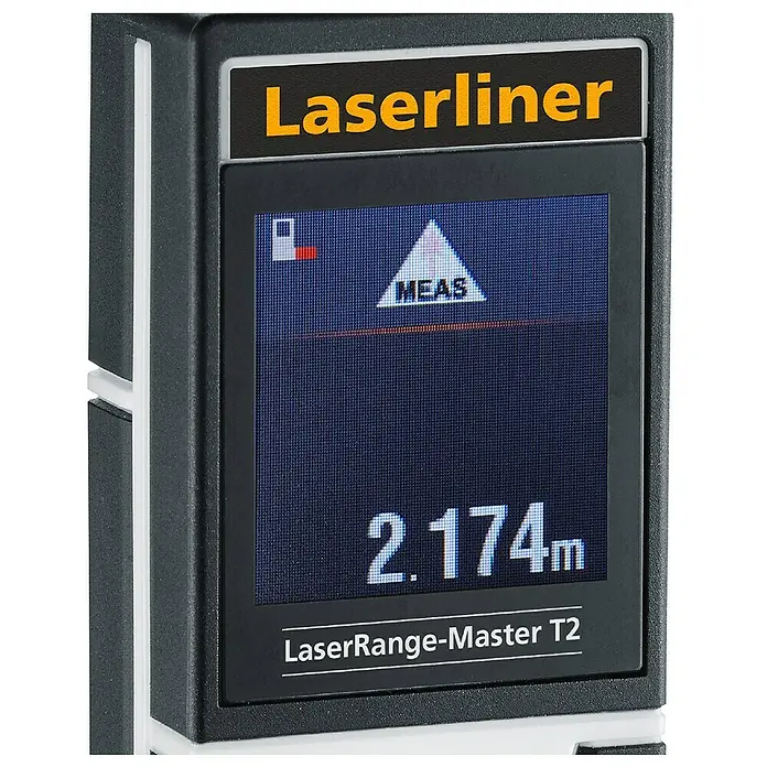 Laserliner Laserentfernungsmesser LaserRange Master T2 - Messbereich: 0,2 - 20 m - Detailaufnahme
