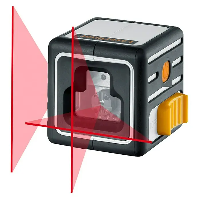 Laserliner Kreuzlinienlaser CompactCube 3 - Max. Arbeitsbereich: 15 m - Diagonale Ansicht