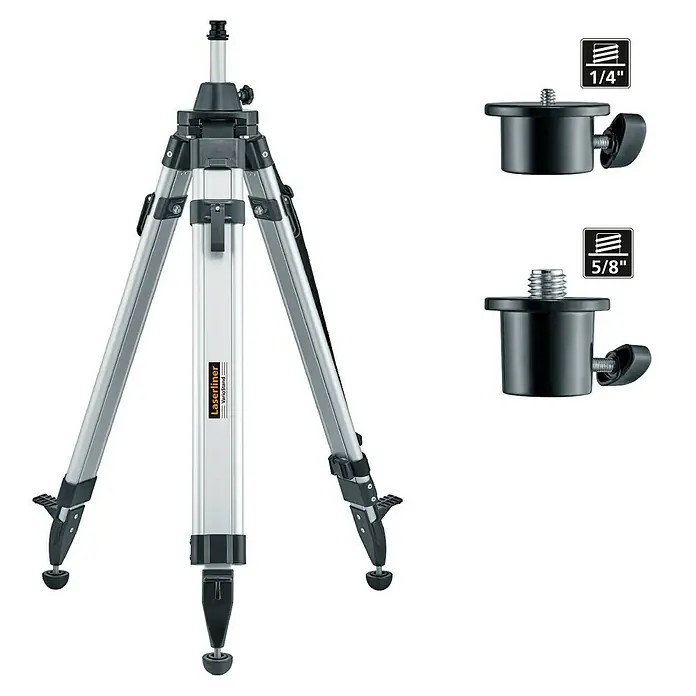 Laserliner Stativ VarioStand - Höhenverstellung: 93 - 180 cm, Stativ-Gewinde: ¼″ - Vorderansicht