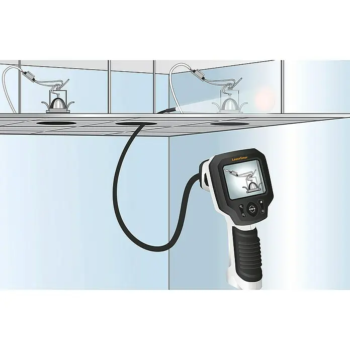 Laserliner Endoskopkamera VideoScope XL - Länge Schwanenhals: 350 cm - Anwendungsbeispiel