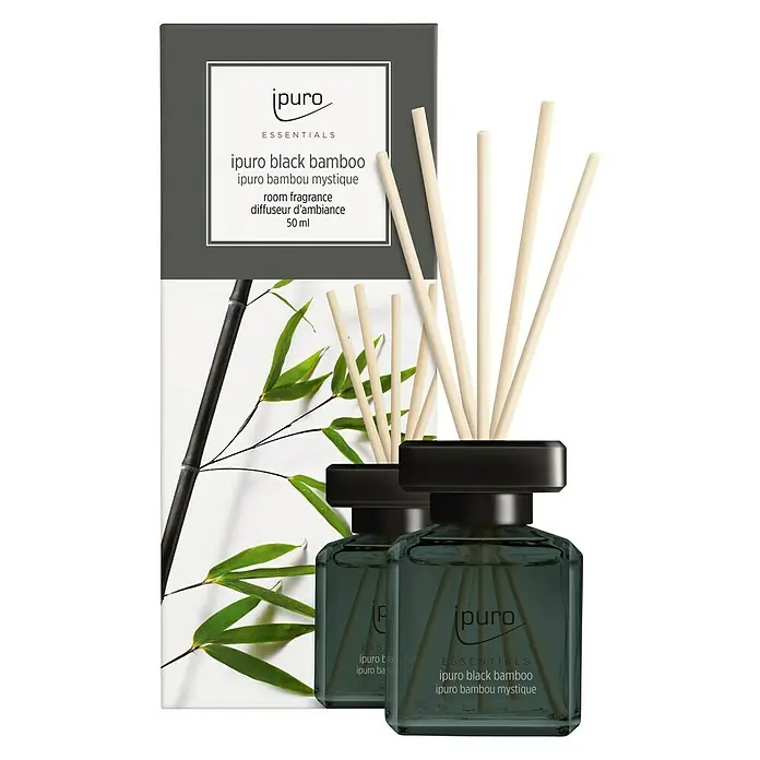 Ipuro Essentials Raumduft - Black Bamboo, 50 ml - Vorderansicht