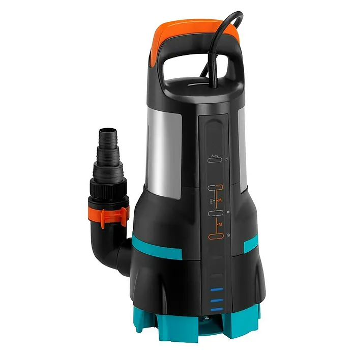 Gardena Crpka za prljavu vodu 20000 Aquasensor - 750 W, Maksimalni protok: 20.000 l/h - Pogled straga
