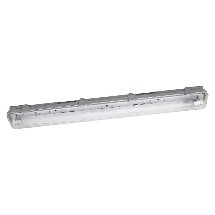 Ledvance LED-Feuchtraum-Lichtleiste Submarine - 8 W, Länge: 65,5 cm, Neutralweiß, IP65 - Diagonale Ansicht
