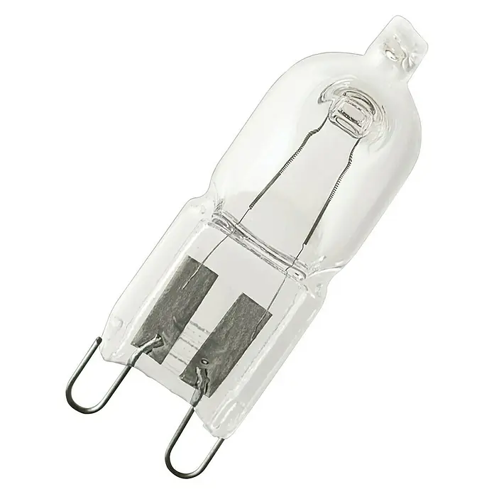 Osram Halogeen steeklampje - 33 W, G9, 3 stk., Warm wit - Diagonaal zicht