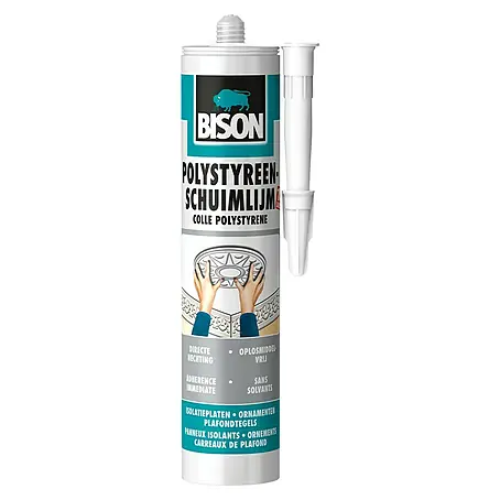 Bison  Wandbekledingslijm Koker 480 g