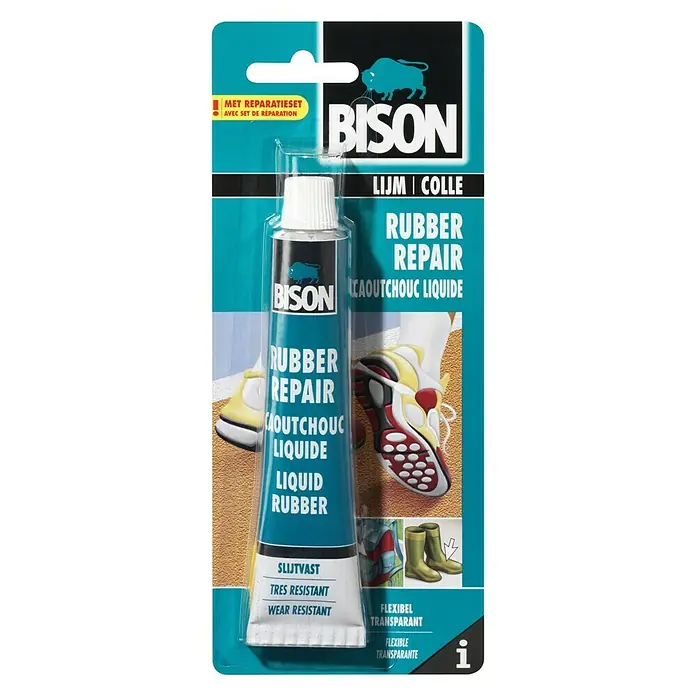 Bison Speciale lijm voor rubber 50 ml - 50 g, Weerbestendig - Vooraanzicht