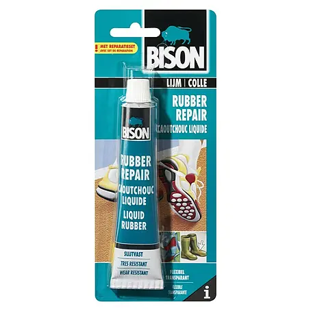 Bison  Speciale lijm voor rubber 50 ml