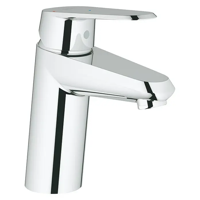Grohe Eurodisc Cosmopolitan Waschtischarmatur S-Size - Ohne Zugstange, Chrom - Rechte Seitenansicht