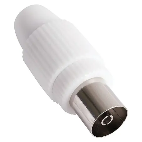 Conector recto para antena