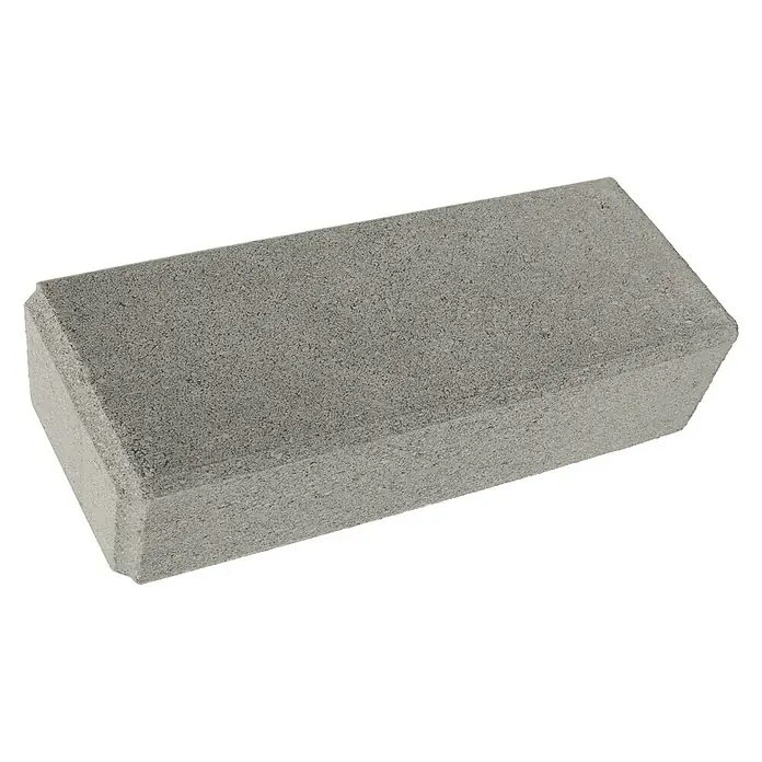 Mauerstein C-Line Block - 30 x 15 x 7,5 cm, Grau, Beton - Diagonale Ansicht