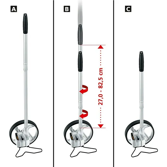 Laserliner Messrad RollPilot Mini - Messbereich: 0 - 9999,9 m