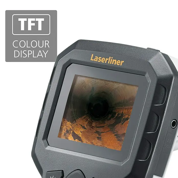 Laserliner Endoskopkamera VideoScope One - Länge Schwanenhals: 150 cm, Durchmesser Kamerakopf: 9 mm - Detailaufnahme