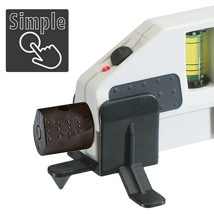 Laserliner Laserwasserwage HandyLaser Plus - Max. Arbeitsbereich: 50 m - Detailaufnahme