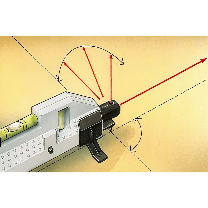 Laserliner Laserwasserwage HandyLaser Plus - Max. Arbeitsbereich: 50 m - Anwendungsbeispiel