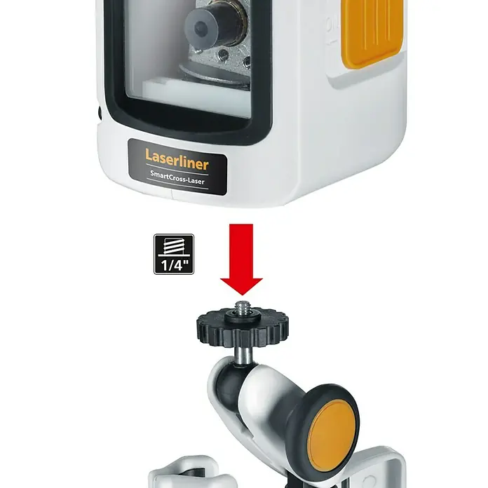 Laserliner Kreuzlinienlaser SmartCross Laser - Max. Arbeitsbereich: 10 m - Detailaufnahme