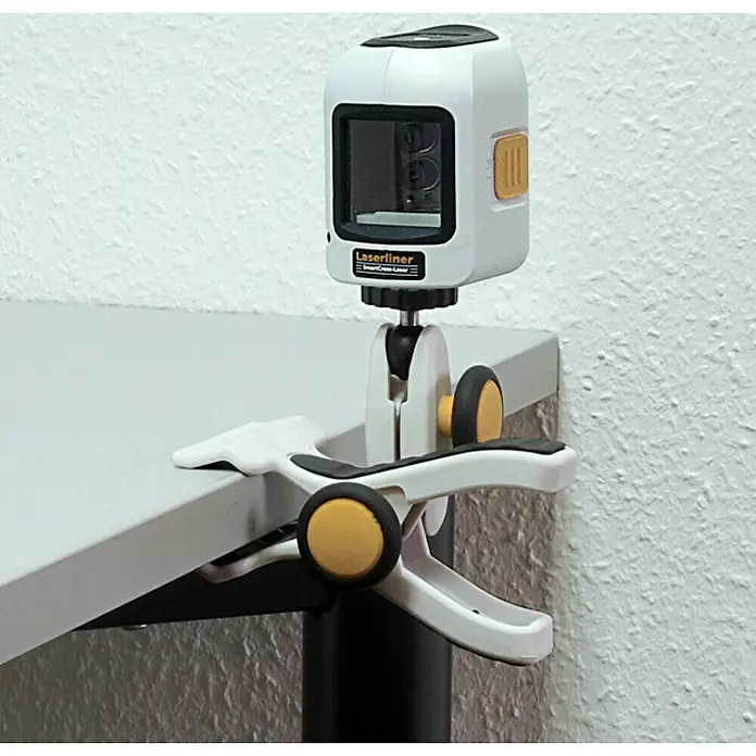Laserliner Klemmhalter FlexClamp - Geeignet für: Messgeräte mit ¼″ Gewinde - Anwendungsbeispiel