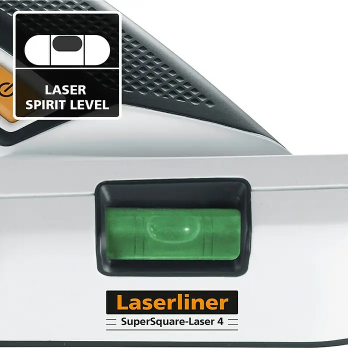 Laserliner Linienlaser SuperSquare-Laser 4 - Max. Arbeitsbereich: 15 m - Detailaufnahme