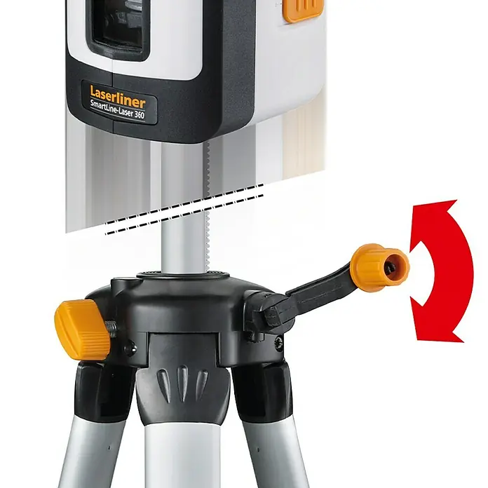 Laserliner Kreuzlinienlaser SmartLine-Laser Set - Max. Arbeitsbereich: 20 m - Detailaufnahme