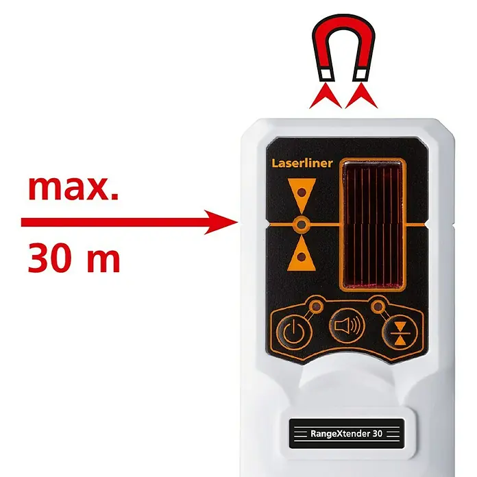 Laserliner Kreuzlinienlaser SmartLine-Laser Set - Max. Arbeitsbereich: 20 m - Detailaufnahme