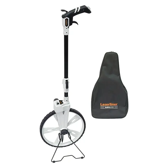 Laserliner Messrad RollPilot - Messbereich: 0 - 9999,9 m - Vorderansicht