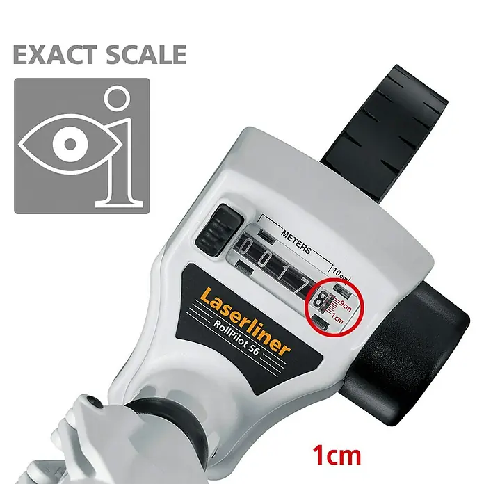 Laserliner Messrad RollPilot - Messbereich: 0 - 9999,9 m - Detailaufnahme