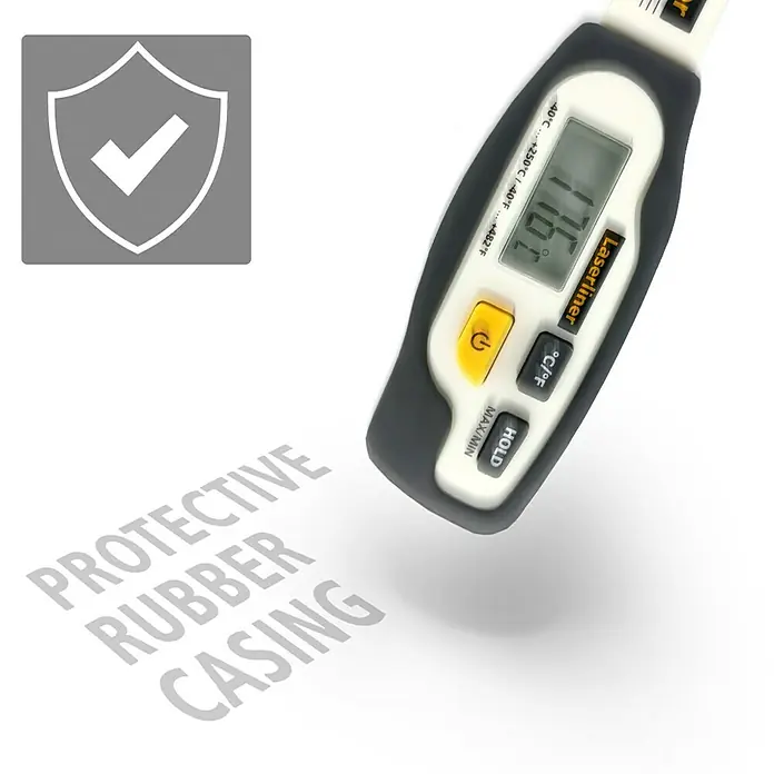Laserliner Temperaturmessgerät Thermotester - Messbereich: -40 °C bis +250 °C - Detailaufnahme