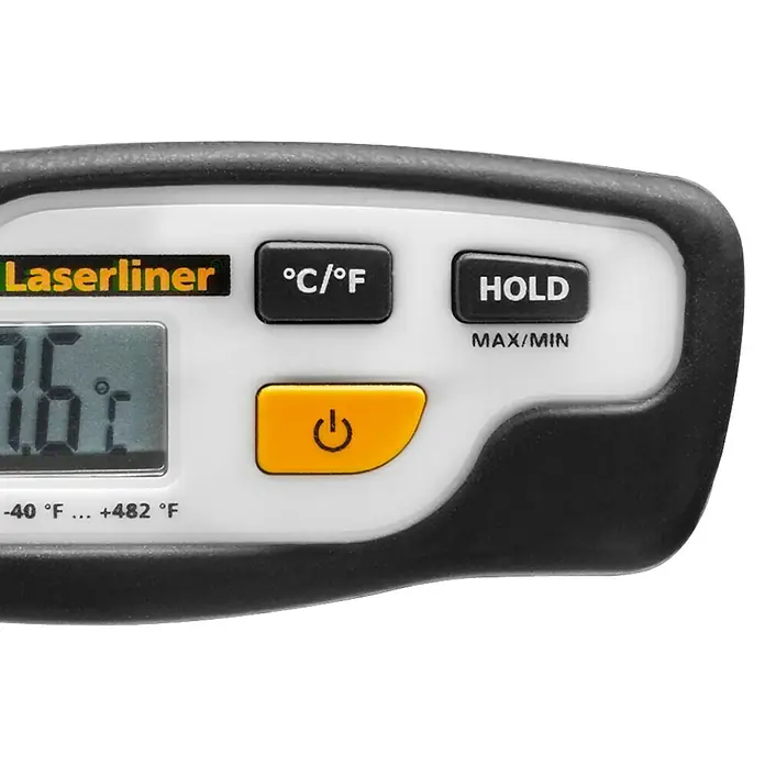 Laserliner Temperaturmessgerät Thermotester - Messbereich: -40 °C bis +250 °C - Detailaufnahme