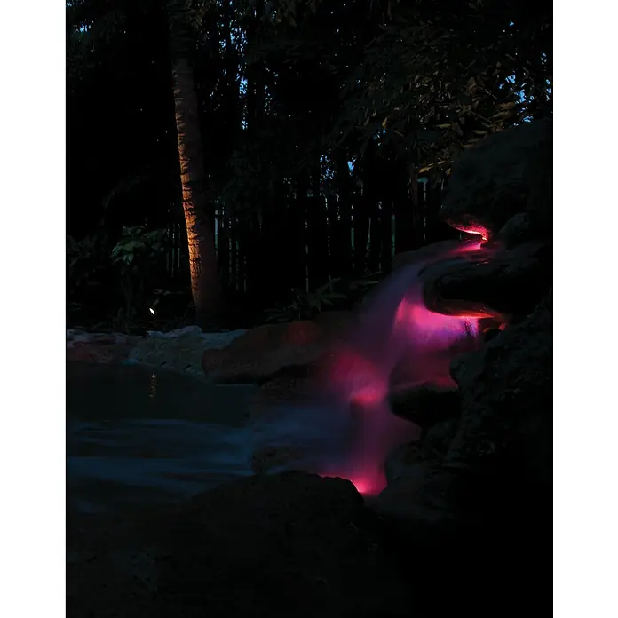 Pontec Teichbeleuchtung PondoStar LED - 3 Stk., Lichtfarbe: RGB - Stimmungsaufnahme