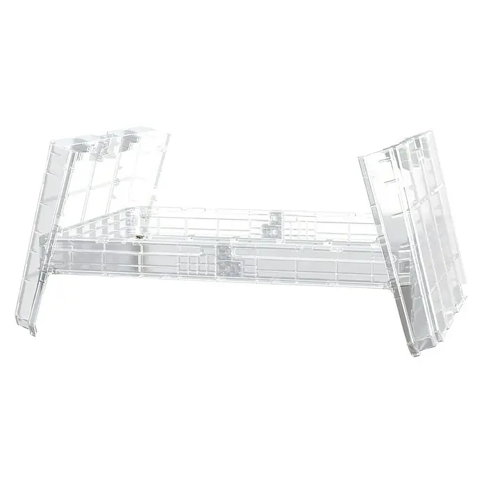 Garantia Frühbeet-Aufsatz Ergo Quadro M - 80 x 60 x 10 cm, Kunststoff - Diagonale Ansicht