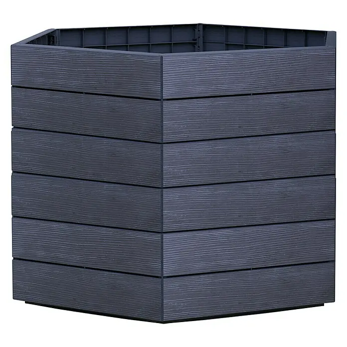 Garantia Hochbeet Ergo XL 75 - Kunststoff, Durchmesser: 145 cm - Vorderansicht