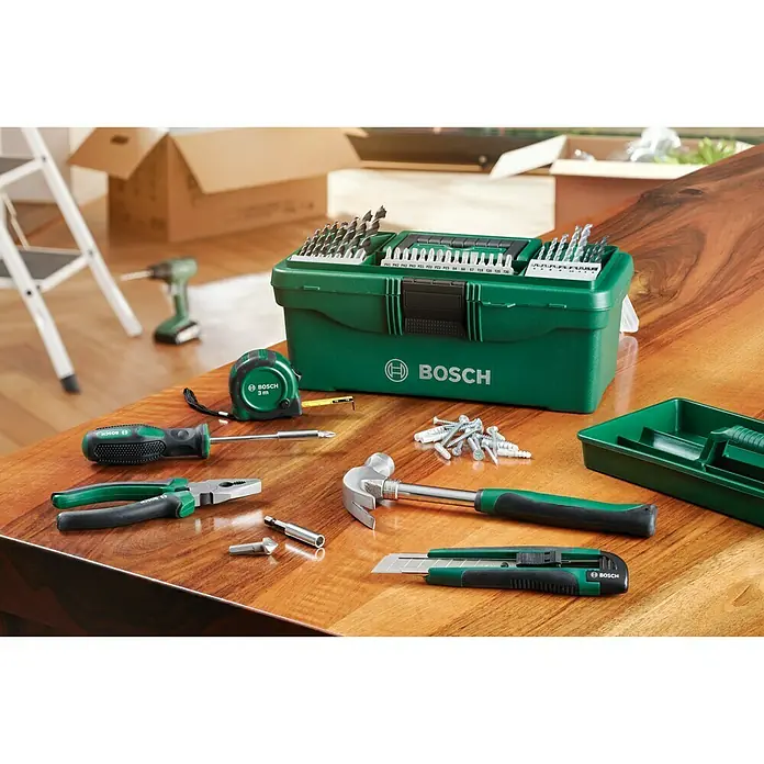 Bosch Werkzeugkoffer Starterbox - 73 -tlg., Mit Werkzeug - Stimmungsaufnahme