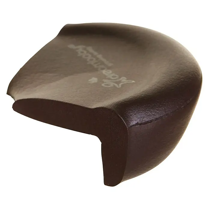 Dreambaby Eckenschutz Bump Guard - Braun, L x B: 97 x 72 mm, 4 Stk. - Diagonale Ansicht