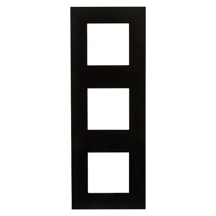 Legrand Valena Next Marco - Negro, x 3, Plástico, Montaje en la pared - Vista superior