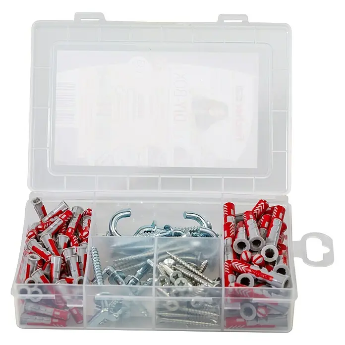 Fischer Schrauben- & Dübel-Set LaDIY-Box - 133 -tlg. - Ansicht von oben