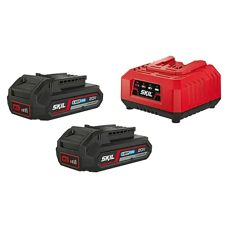 Skil  Acculader en 2 Accu's Starter set