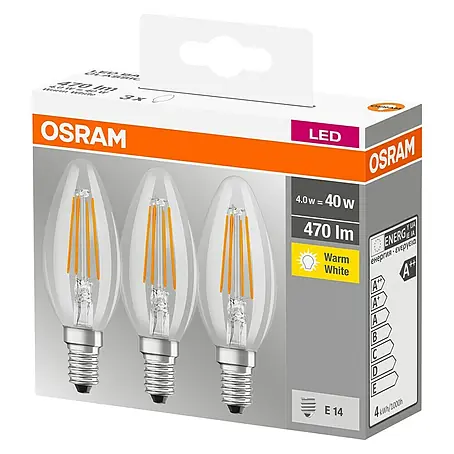Osram Star Bombilla LED Classic B 40