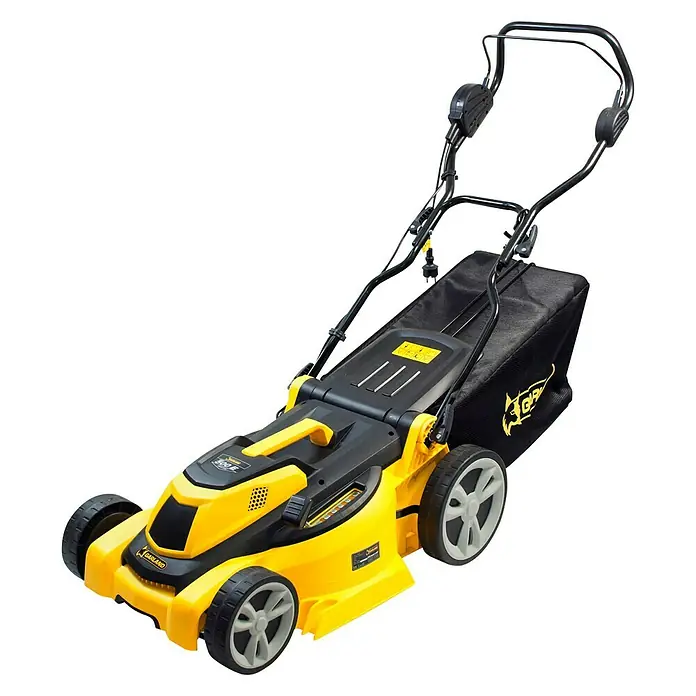 Garland Cortacésped eléctrico Grass 500 E - 1.800 W, Ancho de corte: 43 cm - Vista angular