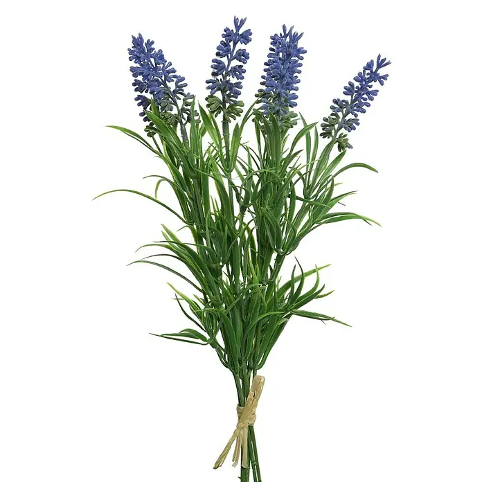 Planta artificial Lavanda - Altura: 21 cm, Violeta, Plástico - Vista frontal