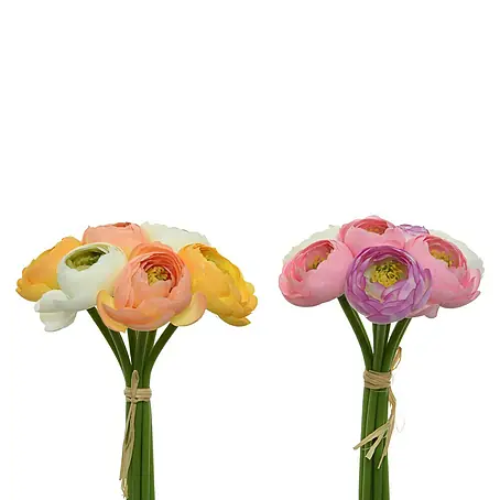 Planta artificial Bouquet Ranunculos